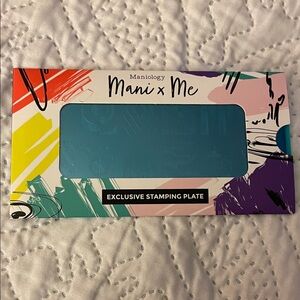 Maniology Mani x Me Stamping Plate
MXM154 Neon Haze plate 
Wonderful plate